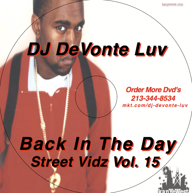 Back In The Day Street Vidz 15 Kar Tunez Music Videos on DVD